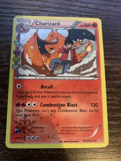 Pokemon TCG Charizard Generations RC5 Holo Uncommon - Image 1