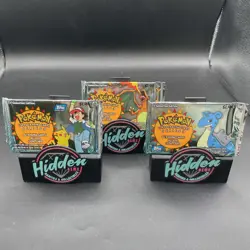 Topps Pokemon Series 3 TV Animation Edition Sealed Packs - Full Art Set Of 3 - Image 1