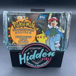 Topps Pokemon Series 3 TV Animation Edition Sealed Packs - Full Art Set Of 3 - Image 3