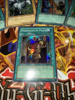 Yu-Gi-Oh TCG Messenger of Peace Magic Ruler MRL-102 Unlimited Super Rare +4Cards - Image 4