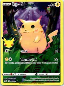 Pokemon 25th Anniversary Celebrations - Choose Your Card - Bulk Savings - Image 4