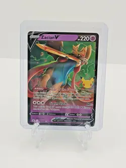 Zacian V 016/025 Celebrations 25th Anniversary Pokemon TCG - NM/M - Pack Fresh - Image 1