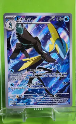Inteleon - 142/132 - Illustration Rare - Mega Evolution - Pokemon Card - NM/M - Image 1