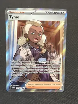 Tyme Ultra Rare SV: Prismatic Evolutions 143/131 NM TCG Pokemon 0104#133 - Image 1