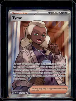 Tyme Holo Ultra Rare SV: Prismatic Evolutions Pokemon TCG 143/131 NM+ - Image 1