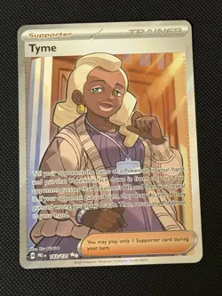 Pokemon TCG Tyme 143/131 Full Art Ultra Rare Prismatic Evolutions Card - Image 1