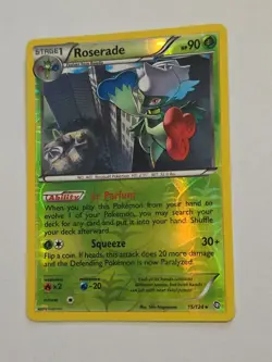 Pokemon TCG · Roserade 15/124 · Rare · B&W Dragons Exalted (2012) - Image 1