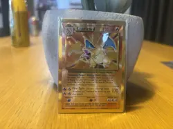 Charizard Metal Gold Card UPC Pokemon 25th Anniversary Celebrations 4/102 2021 - Image 3