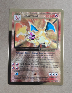 2021 Pokemon Celebrations Gold Metal Charizard Ultra Premium Promo Card 4/102 - Image 1