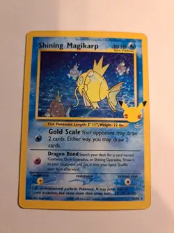 Pokemon TCG Shining Magikarp - Celebrations: Classic Collection 66/64 NM - Image 1