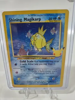 Shining Magikarp 66/64 Celebrations: Classic Collection Holo NM Pokemon TCG - Image 3