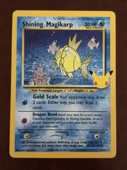Shining Magikarp Celebrations: Classic Collection 66/64 NM Pokemon TCG - Image 1