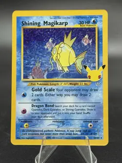 Shining Magikarp - 66/64 - Celebrations Classic Collection - NM - Pokemon TCG - Image 1