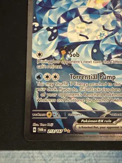 Wellspring Mask Ogerpon EX Twilight Masquerade Pokemon TCG Card 213/167 - Image 2