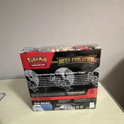 Pokemon TCG Mega Evolution Sealed Booster Box Card Stock w Stamped Promo - Image 3