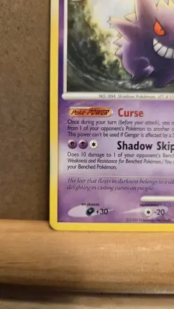 Gengar Pokemon Arceus 16/99 Rare non-holo LP - ungraded Pokemon Card - Image 4