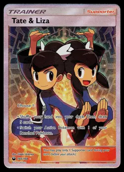 Pokemon Card - Tate & Liza Celestial Storm 166/168 Ultra Rare - Image 1