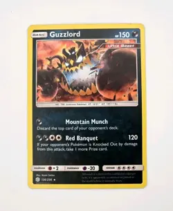 Guzzlord 136/236 Cosmic Eclipse 2019 Holo Rare Card NM Pokemon TCG - Image 2