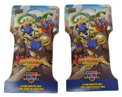 Lot of 2 - UDN - BATTLEDOME - 8 Card Booster Pack TCG Champions Of Meridell - Image 2