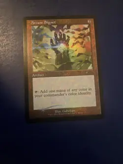 Arcane Signet (Retro Frame) MagicFest Cards Foil MtG NM/M - Image 1
