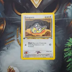 Dunsparce 1st Edition 54/75 Common Pokemon Neo Discovery Played Single Card TCG - Image 1