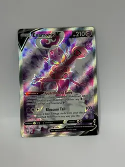 Pokemon Enamorus v TCG Full Art Ultra Rare Holo Card Lost Origin 178/196 - Image 1