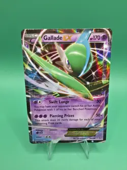 Gallade EX 34/108 - Roaring Skies - Ultra Rare Holo Pokemon Card Foil 2015 - LP - Image 1