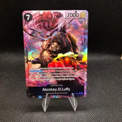 Monkey.D.Luffy OP04-090 Alternate Art Near Mint (NM) One Piece CCG - Image 1