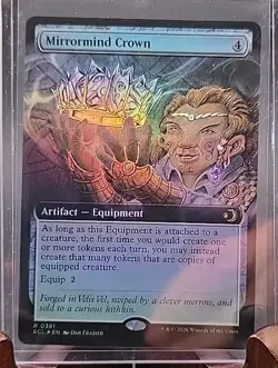 Mirrormind Crown (Extended Art) Lorwyn Eclipsed MTG Foil Near Mint - Image 3