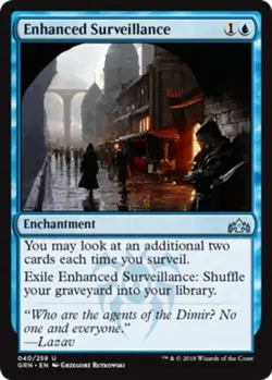 Enhanced Surveillance - Guilds of Ravnica #040/259 MTG Magic The Gathering - Image 1