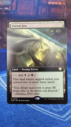 Vernal Fen (Extended Art) Commander: Edge of Eternities Regular - Image 1