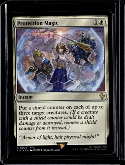 Protection Magic - 24 - FIC - NM - MTG Magic the Gathering - Image 1