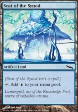 1x Seat of the Synod Heavy Play MTG Magic - Kid Icarus - - Image 1