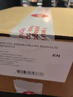 Pokemon TCG Chilling Reign Elite Trainer Box Sealed Case - Image 3