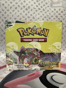 Pokemon Evolving Skies Booster Box Sword & Shield New SEALED CASE FRESH - Image 2
