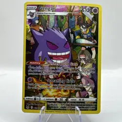 Pokemon Gengar TG06/TG30 Ultra Rare Holo Lost Origin Trainer Gallery English - Image 1