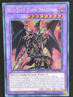 Rotaugiger dunkler Dragoner Ra02-EN021 Ultra Rare Englisch NM YUGIOH - Image 1
