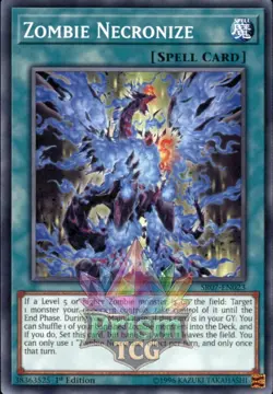 1st Ed Zombie Necronize SR07-EN023 Yugioh - Image 1