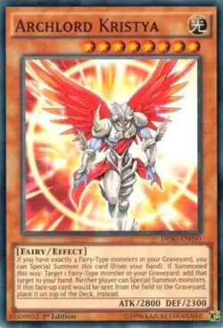 Archlord Kristya - DESO-EN050 - NM - Super Rare - 1st ed - Yugioh - Image 1