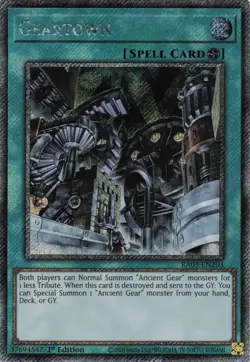 Yugioh Geartown RA03-EN203 - Platinum Secret Rare - Image 1