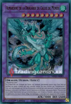 Yu-Gi-Oh! Almarduke de la Dragarde du Calice du Monde : UR MP25-FR285 - Image 1