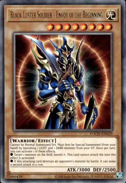 Black Luster Soldier - Envoy Of The Beginning - Rare TOCH-EN029 - NM - YuGiOh - Image 1