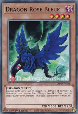 Yu-Gi-Oh! Dragon Rose Bleue : C L5DD-FRA05 - Image 1