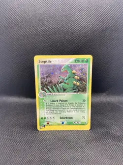 Sceptile 11/109 EX Ruby & Sapphire E Series Pokemon English Holofoil 2003 - Image 1