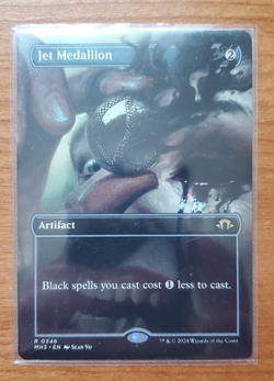 MTG Jet Medallion (NM) - (Borderless, Regular) MH3 - Image 1