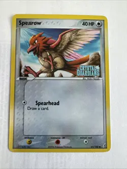 Spearow 61/100 Stamped Holo Common EX Crystal Guardians Pokemon TCG Near Mint - Image 1