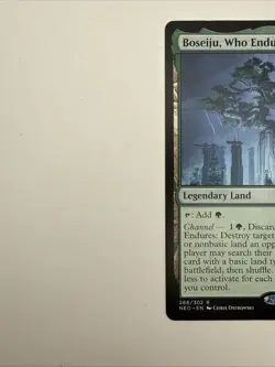 1x MTG Boseiju, Who Endures - Kamigawa: Neon Dynasty (NEO) #266 - Magic - Image 4