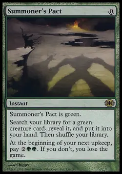 MTG Magic the Gathering Summoner's Pact (139/180) Future Sight LP - Image 1