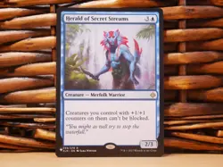 MTG Herald of Secret Streams 059/279 | RARE | NM Near Mint | The List | 2017 - Image 1