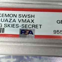 Pokemon 2021 Rayquaza VMAX 218/203 Alt Art Evolving Skies GEM MINT PSA 10 Secret - Image 4